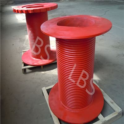 Lebus Grooved Geometry Drum for Crane Winch